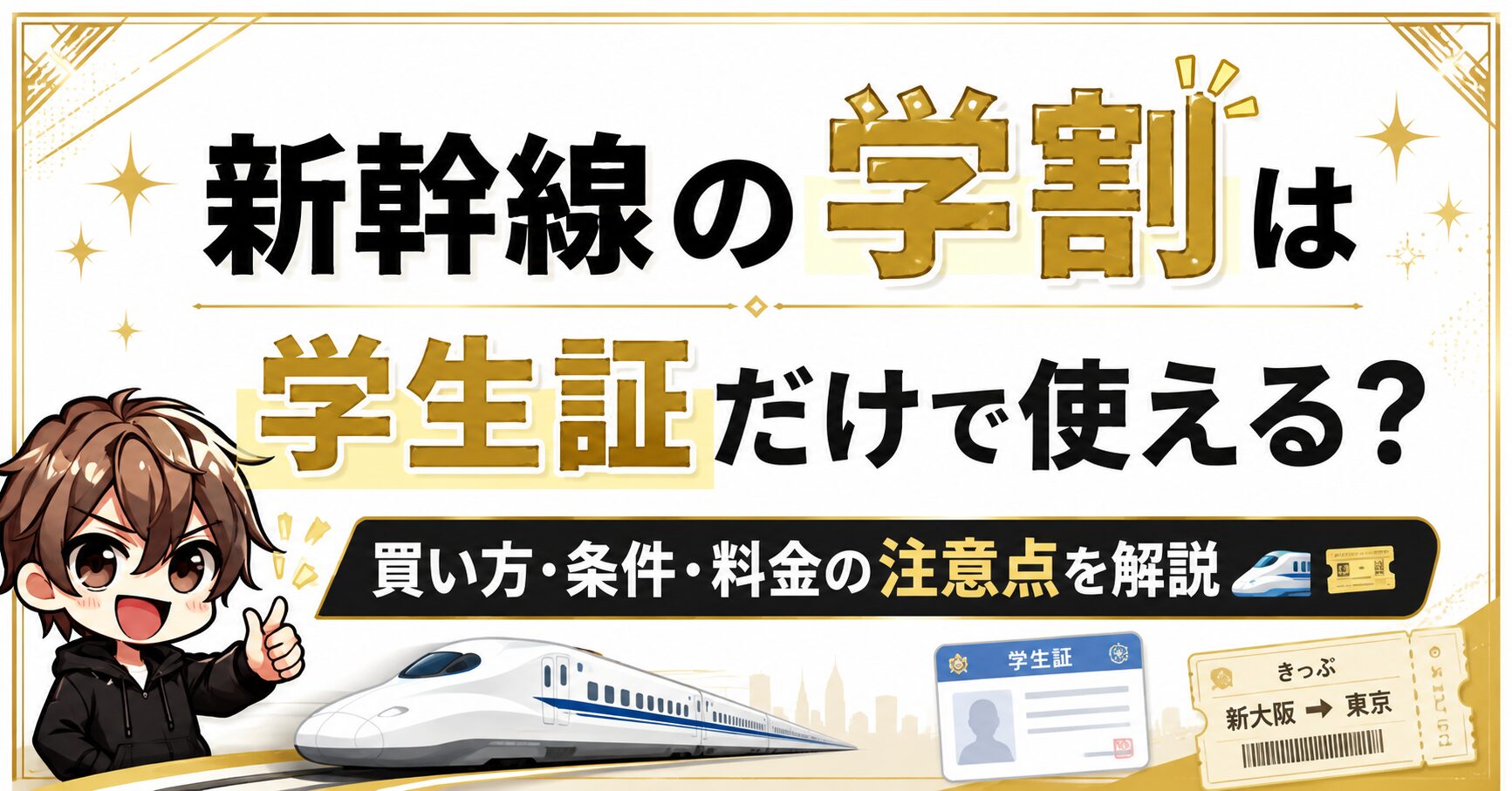 新幹線の学割
